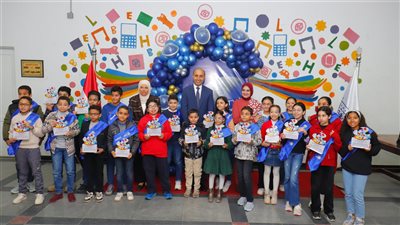 إنطلاق فعاليات حفل إستقبال طلاب المرحلة الثامنة E1 بجامعة الطفل 