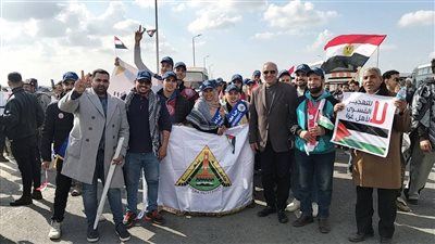 طلاب جامعة بنها يشاركون وقفات رفح دعمًا للقيادة السياسية ورفض تهجير الفلسطينيين