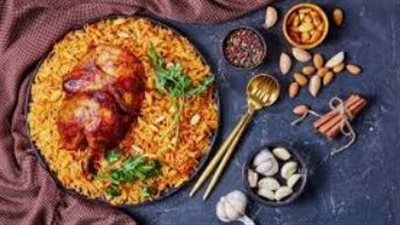 كبسة الدجاج لغداء سهل وسريع 