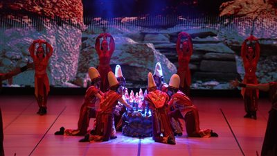 نيران الأناضول تختتم عروضها بأوبرا القاهرة وتنطلق إلى شرم الشيخ