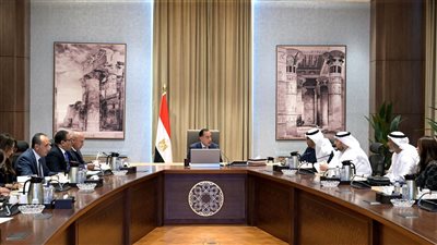 مدبولي يلتقي وزيري الصناعة والاستثمار الإماراتيين والوفد المرافق لهما