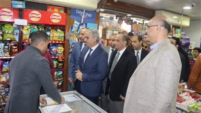 رئيس جهاز حماية المستهلك و محافظ  القليوبية يقودان حملات رقابية مفاجئة 