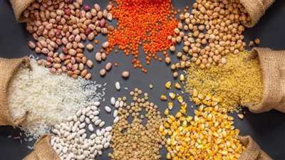 استقرار أسعار الحبوب والبقوليات في الأسواق المصرية اليوم الأحد