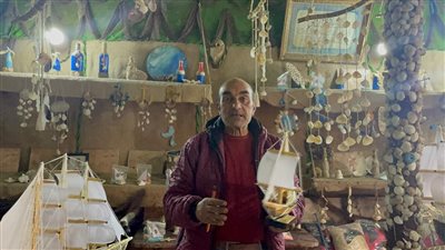  أقدم ورشة لصناعة مجسمات السفن والماكيتات بالأنفوشي في الإسكندرية ( فيديو  )