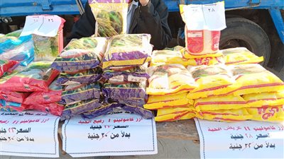 افتتاح سوق اليوم الواحد بمنطقة العمرانية في الجيزة