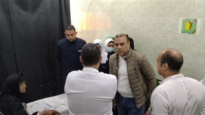 وكيل صحة البحيرة يتفقد مستشفى المحمودية المركزي