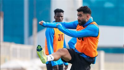 تدريبات تأهيلية لعبد الله السعيد بجمانيزيوم الزمالك 