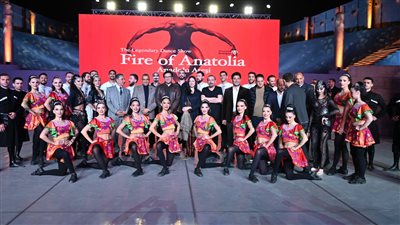 وزير الثقافة ومحافظ جنوب سيناء يشهدان  “نيران الأناضول” على المسرح الروماني بشرم الشيخ  