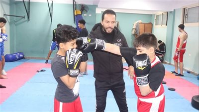 الملاكمة والكنغ فو بمركز شباب الحرمين بالاسكندرية 