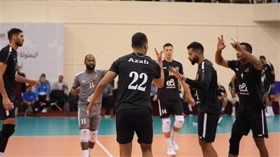 الأهلي يفوز على سبورتنج في دوري الطائرة