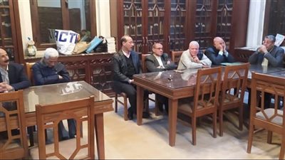 اللقاء الأسبوعي لنادي ثقافة سوهاج بمكتبة رفاعة الطهطاوي 