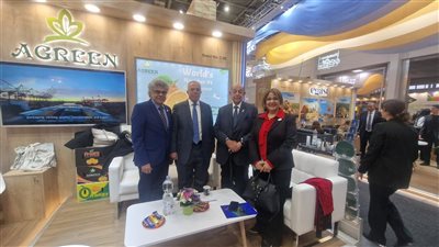 رئيس بيت العائلة بألمانيا يتفقد الشركات المصرية بمعرض فروت لوجستيكا ببرلين