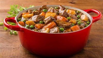 في دقائق| طريقة عمل طاجن اللحم بالخضروات