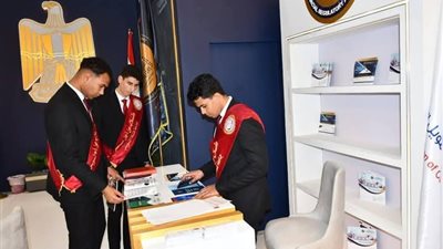 جامعة قناة السويس تنظم زيارة للطلاب الوافدين لمعرض القاهرة الدولي للكتاب 