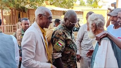 والي الخرطوم يتابع التخريب والنهب بمستشفى أحمد قاسم