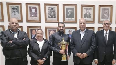 تكريم قطاع الطائرة بالاتحاد السكندرى لحصوله على كأس المرتبط