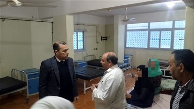 وكيل صحة البحيرة يتفقد مستشفى السخاوى بأبوحمص 