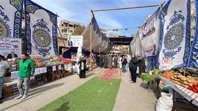 تشغيل سوق اليوم الواحد بنجع حمادي شمال قنا 