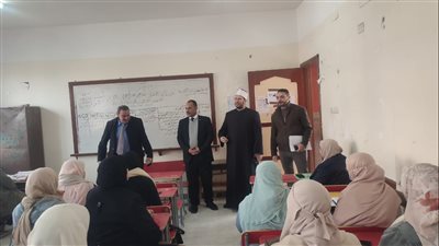 استقبال المرشحين للعمل بالحصة في منطقة الإسكندرية الأزهرية وتسليم خطابات التوزيع