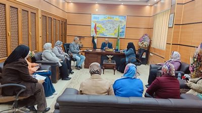 مدير تعليم الفيوم  يستقبل مسئولي مبادرة قرية بلا أمية 