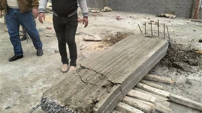 ازالة اعمدة خرسانية بالدور الثاني علوي بجوار قصر النيل برشيد