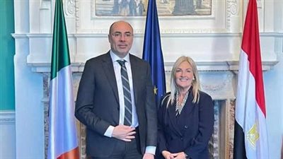 السفير المصري في دبلن يلتقى رئيسة البرلمان الأيرلندي الجديدة