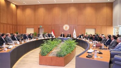 رئيس جامعة كفر الشيخ يشارك في اجتماع مجلس الجامعات الأهلية 