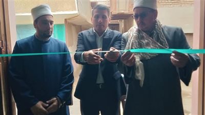 رئيس مدينة ناصر يفتتح مسجد الرحمة ببني عدي بني سويف 