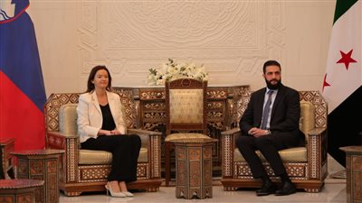 الرئيس السوري يستقبل وفداً سلوفينياً رفيع المستوى في دمشق 