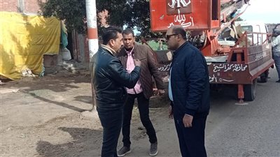 رفع كفاءة منظومة الإنارة العامة في 4 قري بكفر الشيخ