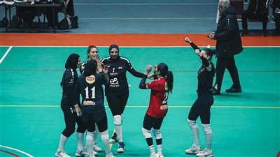 «سيدات الطائرة» يفوز على المقاولون في أولى مباريات ربع نهائي الدوري