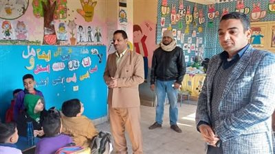 مدير تعليم أبوتشت يتابع المرحلة الثانية من تدريب التعلم من أجل الغد 