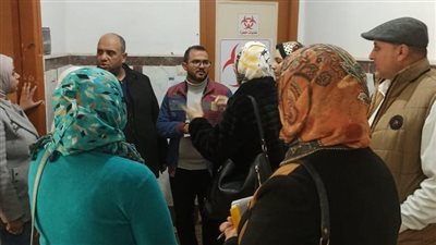 إعادة توزيع الرواكد من الأجهزة على الأماكن الأكثر احتياجاً بمستشفى منية النصر