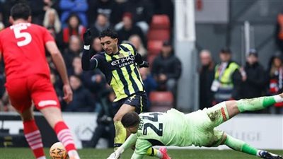 مانشستر سيتي يفوز بصعوبة على ليتون في كأس الاتحاد