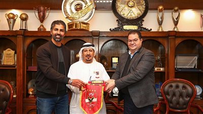 الأهلي يستقبل المستشار الرياضي لمؤسسة الشارقة لرياضة المرأة