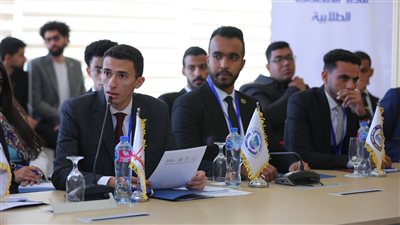 جامعة حلوان تشارك في الملتقى القمي لقادة الاتحادات الطلابية