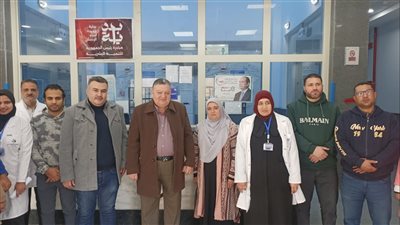  وكيل الطب الوقائى بالدقهلية يتفقد وحدة طب الأسرة بالاحمدية 