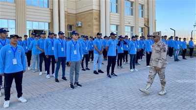 ختام دورة التربية العسكرية بجامعة جنوب الوادي الأهلية 