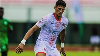  الظهور الأول للمدافع المغربى فى تدريبات الزمالك  