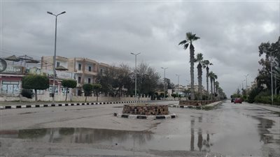 موجة من الأمطار الغزيرة على محافظة الدقهلية 