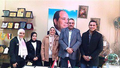 وكيل شباب الدقهلية يلتقي وفد من أعضاء الإتحاد الشبابي لدعم مصر