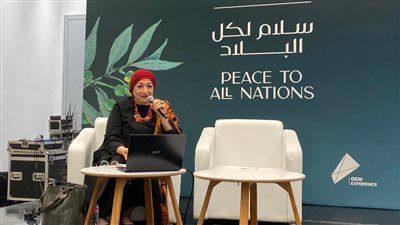 مهرجان فن القاهرة.. أمل نصر: النقد التشكيلي يعاني السطحية