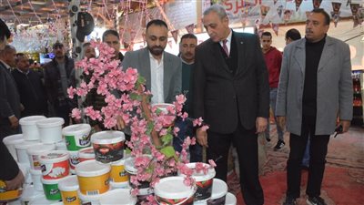  محافظ الغربية يفتتح معرض “أهلاً رمضان” بكفر الزيات 