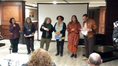 تكريم الفائزين في ورشة 