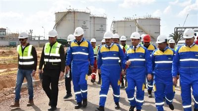 رئيسا إيلاب وغاز مصر يتفقدان التوسعات الجديدة لمتابعة معدلات الإنجاز