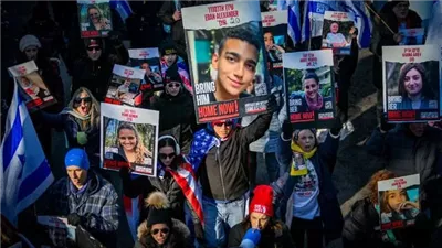 محتجون مؤيدون لصفقة التبادل يحاولون اقتحام مكتب نتنياهو