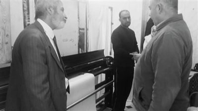 رئيس جامعة سمنود  يزور مصنع موناليزا  للملابس الجاهزة