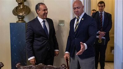 عبدالعاطي يبحث مع رئيس لجنة الشئون الخارجية بالنواب الأمريكي أزمات العرب