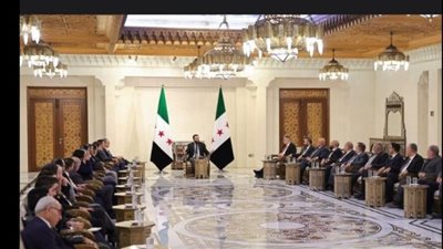الرئيس السوري يلتقي بقيادة الائتلاف في دمشق.. تفاصيل