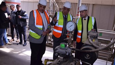 تفاصيل زيارة وزير الكهرباء لمحطة جنوب حلوان البخارية لتوليد الكهرباء بمنطقة الكريمات